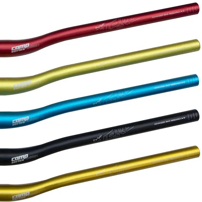 Guidon de vélo VTT en alliage d'aluminium pour BMX et VTT de montagne, guidon de route barre courbée pour randonnées et courses de compétition