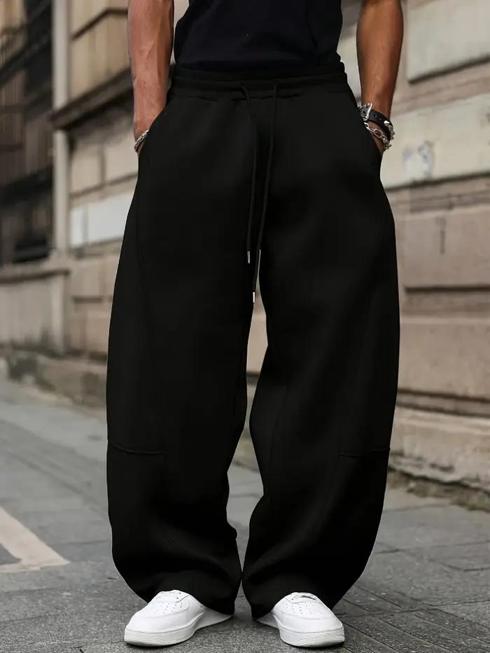 Pantalon ample à jambes larges pour hommes