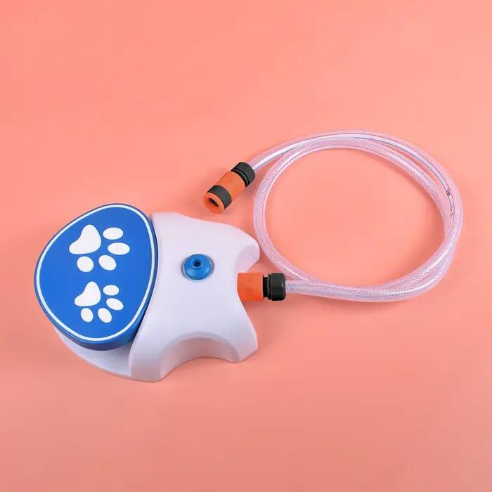 Fontaine à eau extérieure pour chien, activée par la patte, utilisation simple, connexion facile, fo