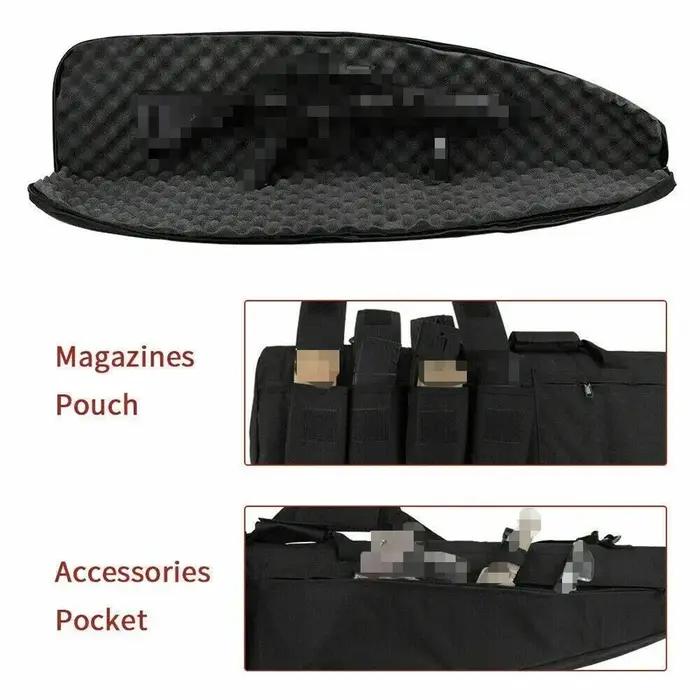 Dulgun-Sac à dos en nylon pour fusil de chasse Airsoft CS, étui à air comprimé, équipement de jeu de