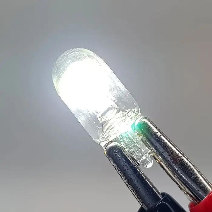 Ampoules Led T10 Canbus W5W saphir COB, 6 pièces, ampoule à cale Led gratuite 6000K 168 194 Led 5w5,