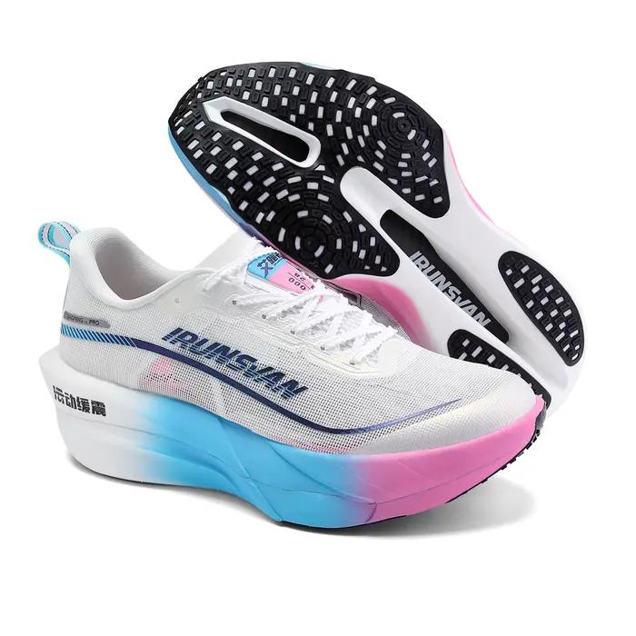 IRUNSVAN pleine Plam carbone plaque Trail chaussures de course hommes 2026 haute qualité chaussures