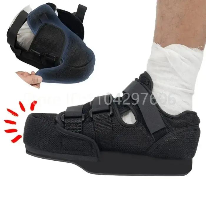 Chaussure de décompression pour l'avant-pied, pour blessure au doigt de pied, fracture du hallux valgus, attelle postopératoire, outil de rééducation et de marche