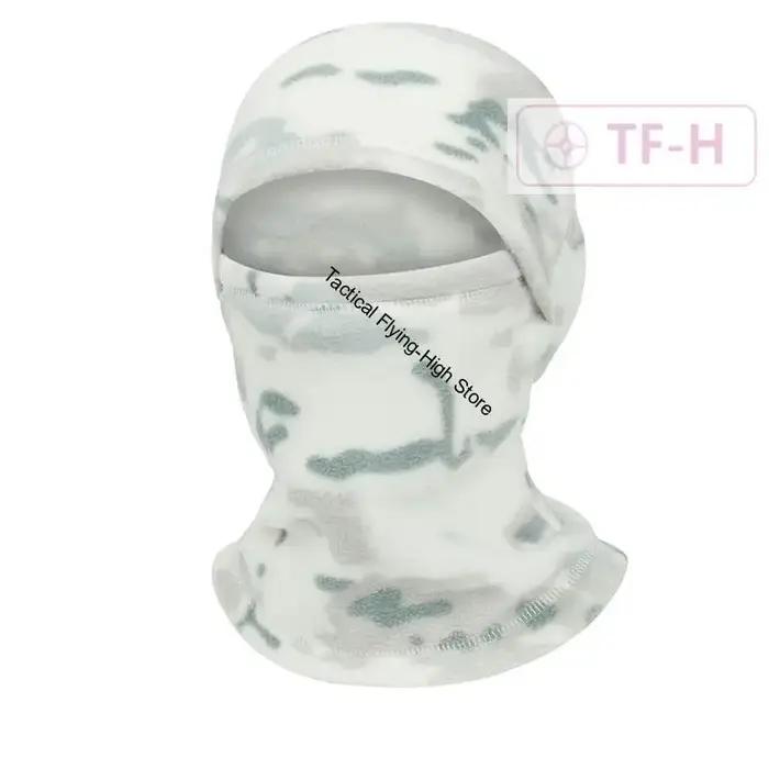 Cagoule tactique camouflage neige - Polyvalente pour casque, sac à dos et équipement hiver