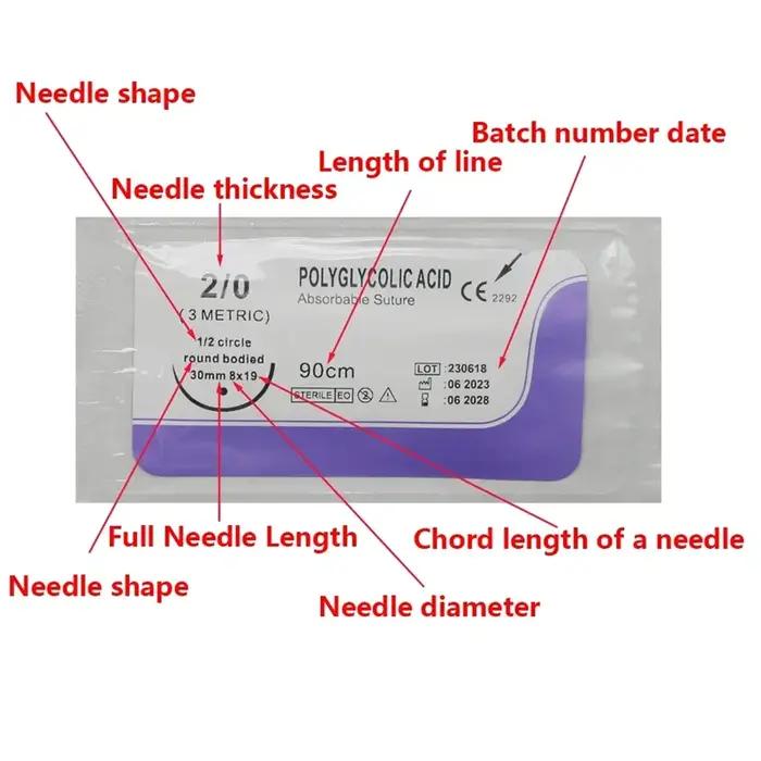 Fil de Suture Absorbable spécial pour animaux de compagnie