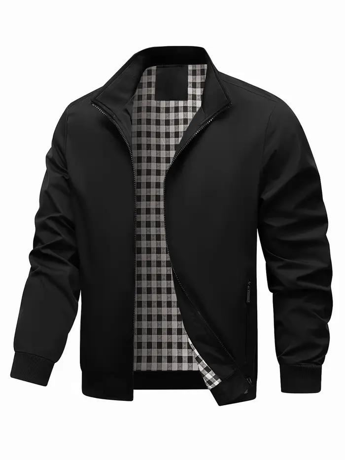 Veste grande taille, veste de Style collégial pour hommes à la mode