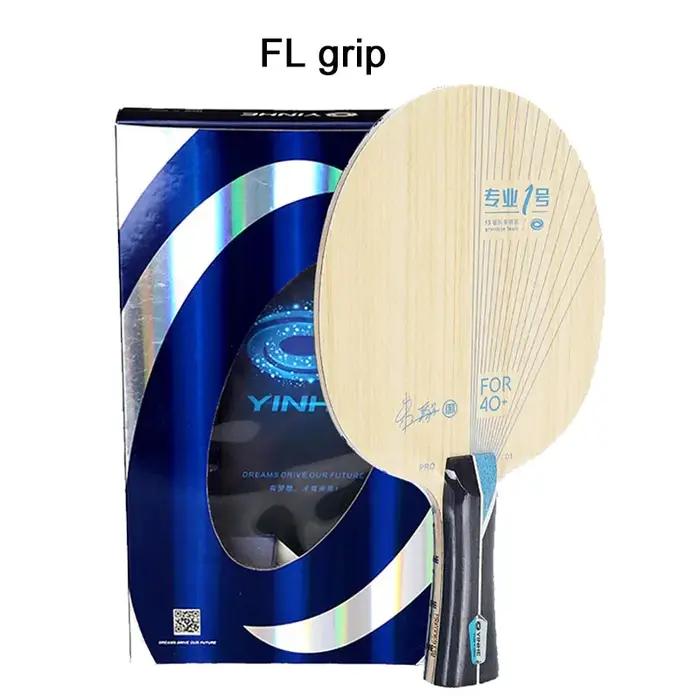 YINHE PRO 01 lame de Tennis de Table extérieure bleue fibre ALC