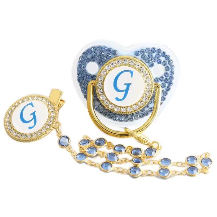 Sucette bleue pour bébé