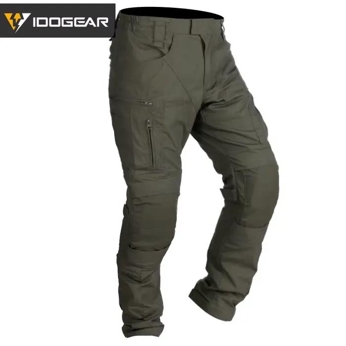 Pantalon tactique IDOGEAR Combat UFS avec genouillères intégrées - Camouflage chasse et outdoor - Modèle 3209