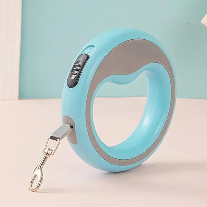 Laisse Rétractable Automatique Durable pour Chien, 250 cm/98,43 po, Accessoire d'Entraînement Extéri