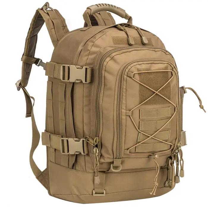 Sac à dos tactique militaire 56-75 litres pour randonnée, camping, voyage, chasse et aventures en plein air occasions spéciales