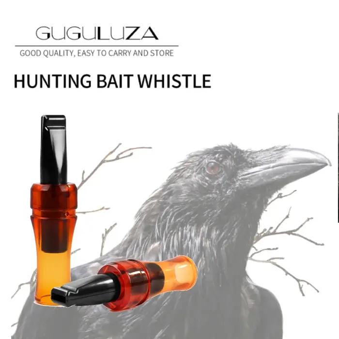 Sifflet appel corbeau pour chasse - Décoy simulation sonore - Attire oies et poules sauvages - Accessoire tir extérieur