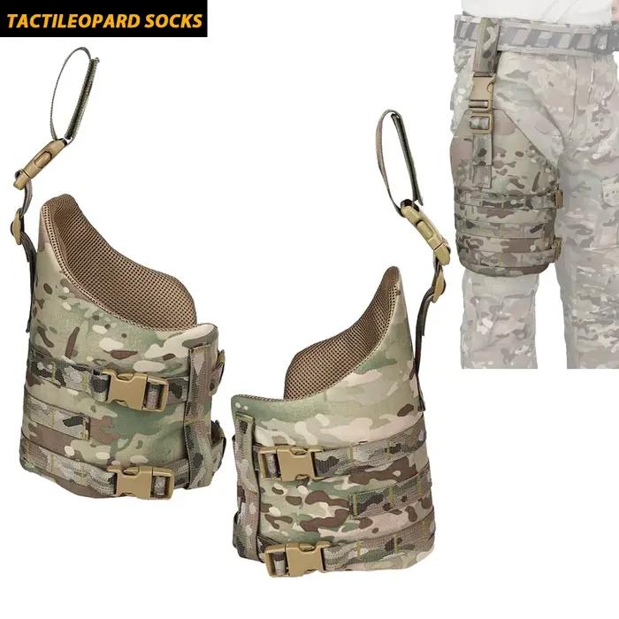 Panneau de plate-forme de jambe tactique MOLLE