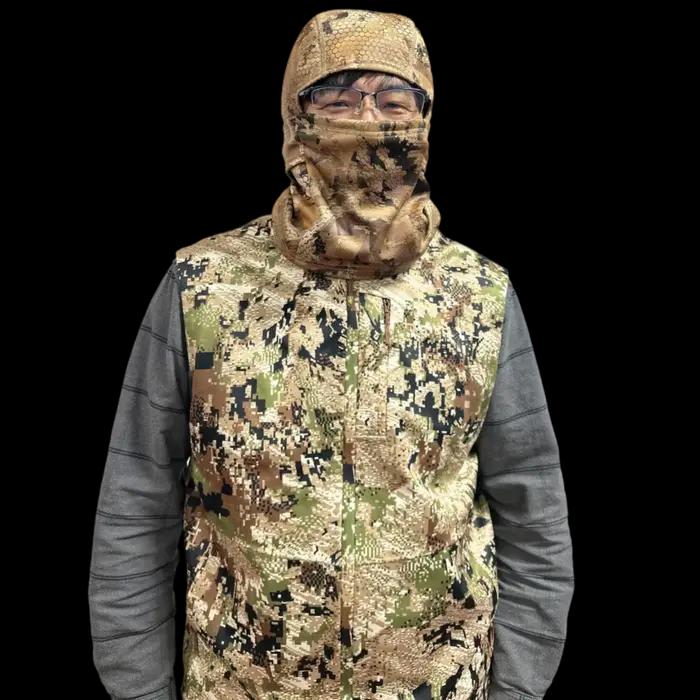 High Quality Winter Warm Mask Windproof Rainproof EPTFE film Camouflage Fishing