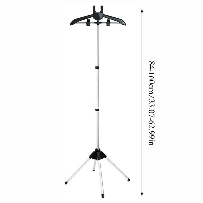 Support de défroissage télescopique réglable de 160 cm