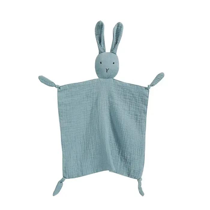 Mousseline bébé confort serviette coton couette couverture douce nouveau-né dormir poupées enfants mode sommeil jouet