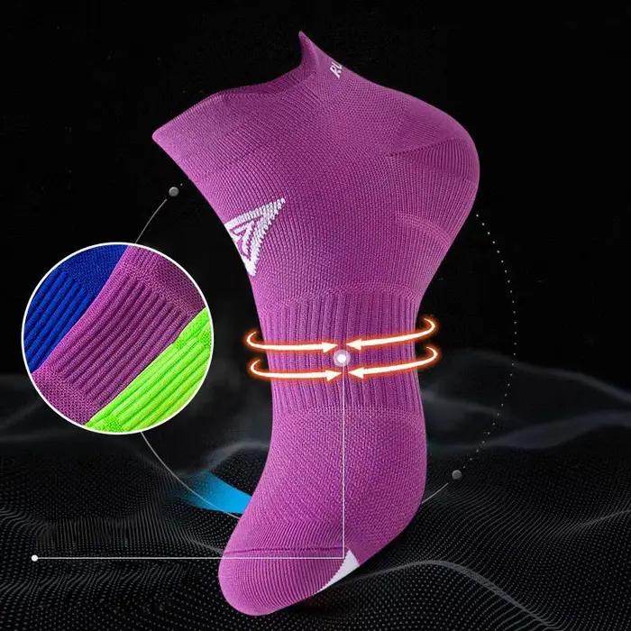 Chaussettes sport chasse cheville premium - Courtes respirantes coton pour activités outdoor