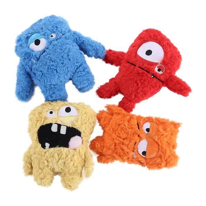 Jouet en peluche mignon en forme de petit monstre pour chien