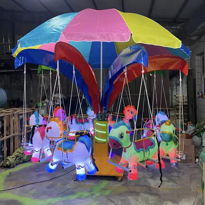Manège pour enfants en forme d'avion gonflable sécuritaire et amusant pour parcs d'attractions, jardins, écoles maternelles et supermarchés occasions spéciales