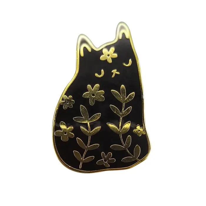Broche en forme de chat mignon