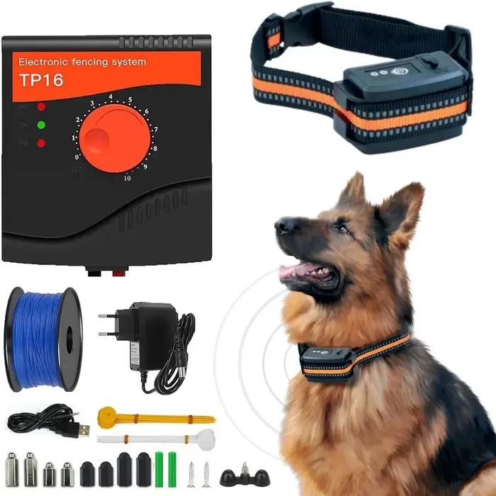 Clôture électrique pour chien filaire au sol