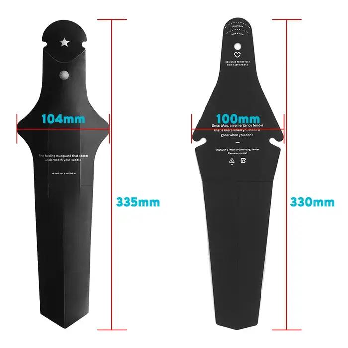 Selle de vélo garde-boue cul route vtt garde-boue VTT garde-boue arrière aile en plastique vélo sell