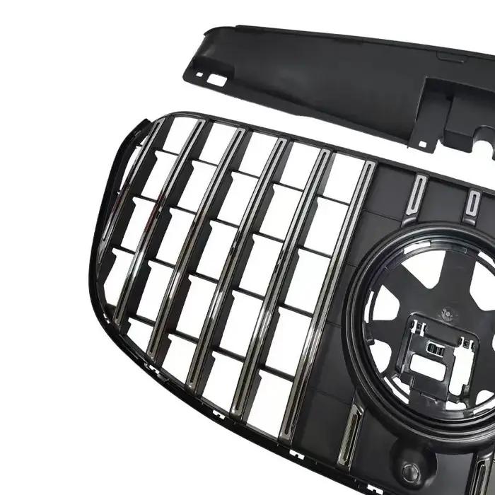 Grilles de course avant style GT pour Mercedes Benz GLS X167 2024 2025 GLS400 GLS450 GLS580 protection pare-chocs garniture vert armée herbe verte