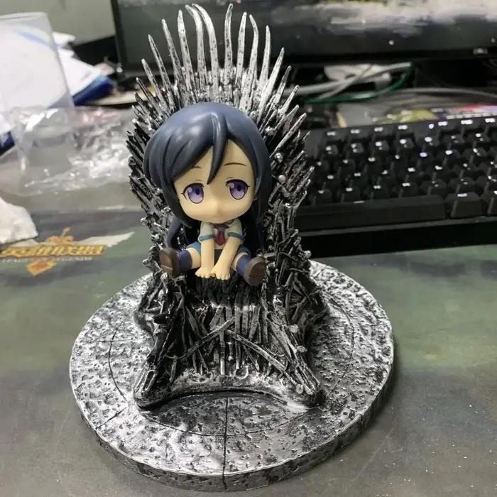 Statuette en PVC rétro du Trône de Fer de Game of Thrones