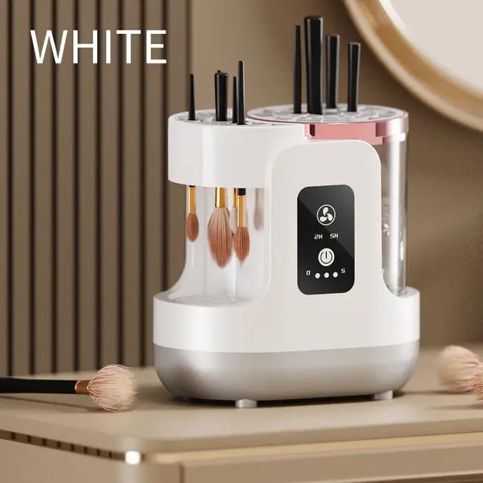 Machine de nettoyage de pinceaux de maquillage électrique 3 en 1
