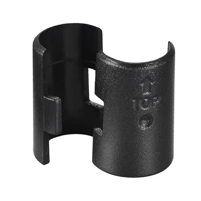 Uxcell 32 pièces Clips d'étagère en fil 3/4 pouces Clips de verrouillage d'étagère en fil plastique