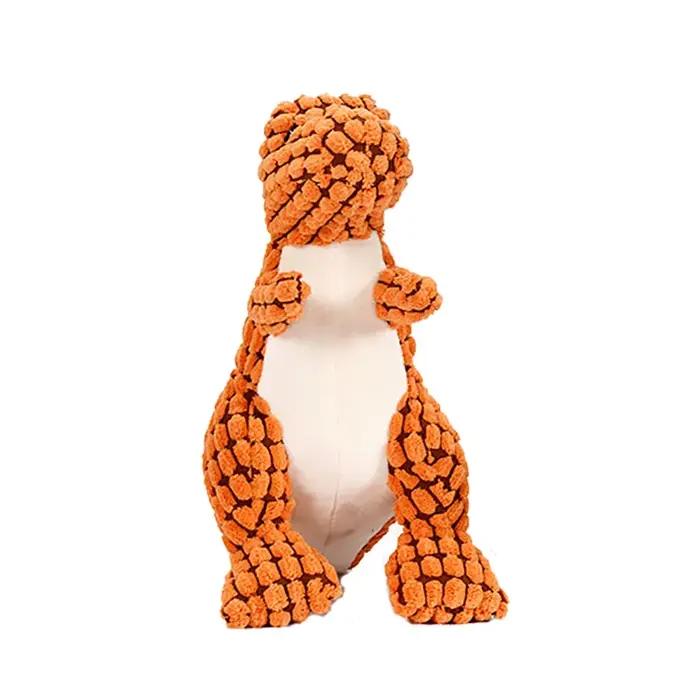 Jouet en peluche dinosaure drôle pour chiens chats et chihuahua occasionnellement résistant à l'eau usage polyvalent entrainement vocal occassions spéciales