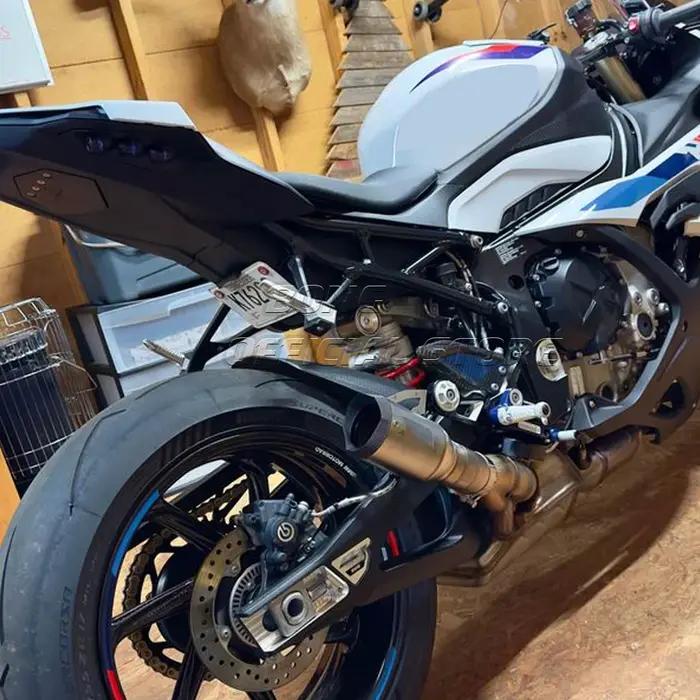 Support de plaque d'immatriculation S1000RR, support d'élimination de garde-boue à faible montage po