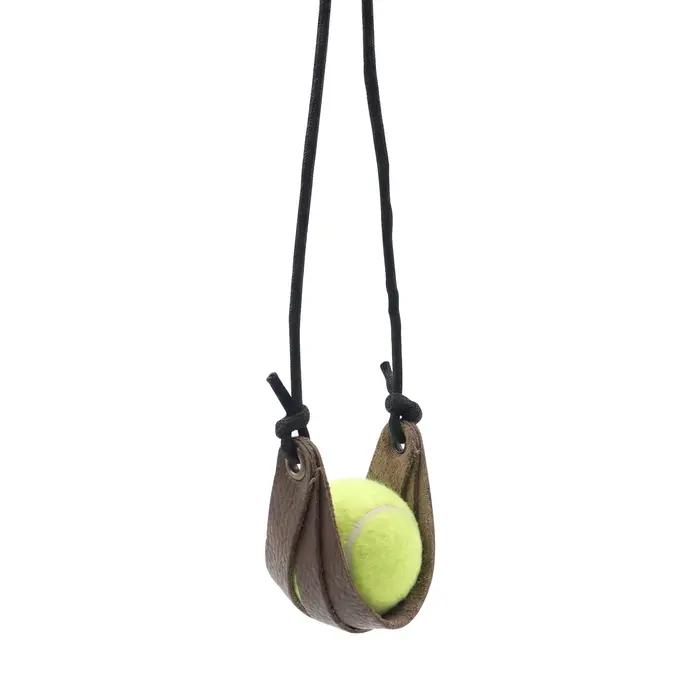 Lance-pierre traditionnel en cuir pour chasse