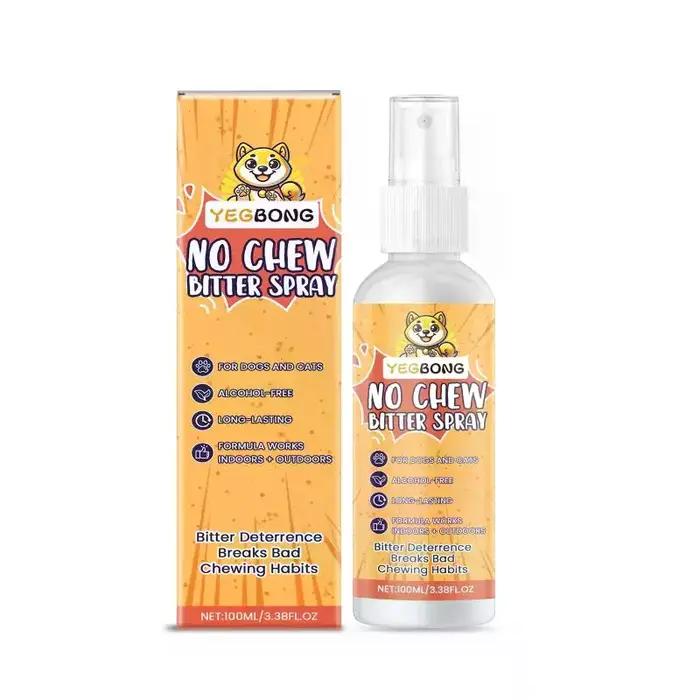 Spray anti-mastication formule amère pour chiens chats protection meubles entraînement maison occasionnels dommages mastication morsures usage quotidien cadeau famille animaux