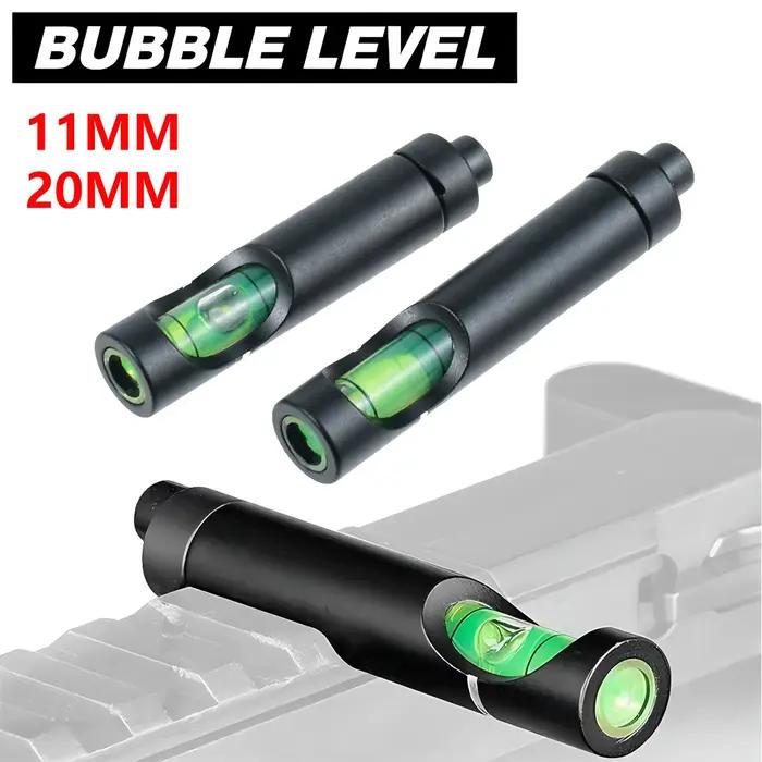Niveau à bulle Hunting Spirit pour montures de lunette optique sur rail Picatinny 20mm