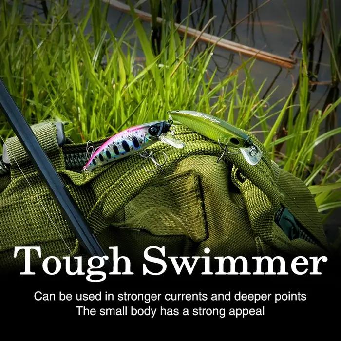 TSURINOYA 46S leurre de pêche méné coulant intrus 46mm 5g truite artificielle Ajing ruisseau lac Jer