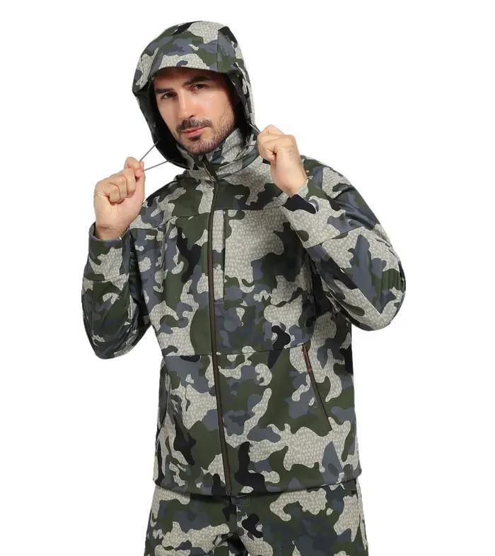 Jetstream – veste de chasse polaire 3 en 1 pour hommes, coupe-vent, imperméable, respirante, légère,