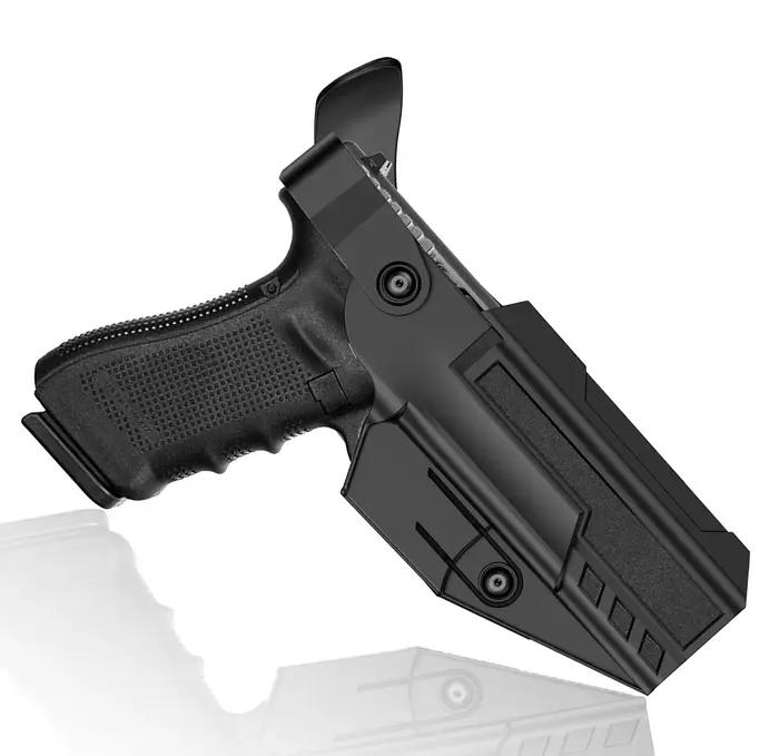 Étui de pistolet tactique de niveau 3 OWB pour Glock 17/19/19x/23/32/45 (Génération 1-5)