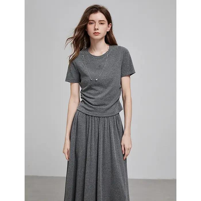 TOYOUTH femmes deux pièces ensemble 2025 printemps nouveaux costumes 8510001