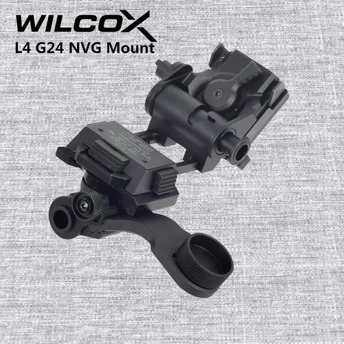 WILCOX métal L4 G24 L4G24 NVG support de casque pour PVS15 PVS18 GPNVG18 lunettes de Vision nocturne J bras Stent sauter
