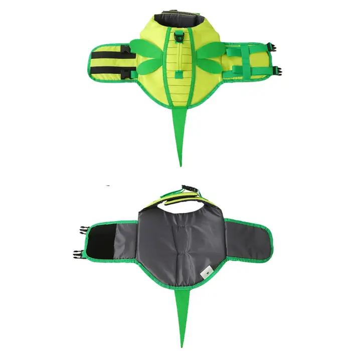 Gilet de sauvetage pour animaux de compagnie avec poignée de sauvetage