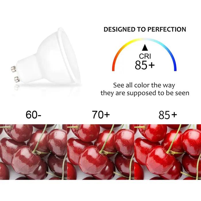 50 pièces GU10 Led ampoule 220V projecteur ampoule Bombillas lampe à LED décoration lampe lumière éc