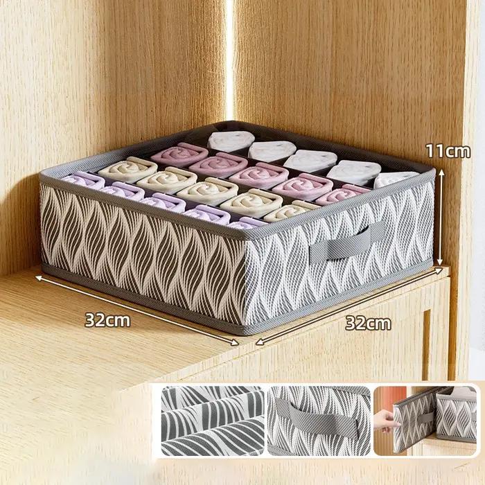 Organisateurs de sous-vêtements pliables pour la maison