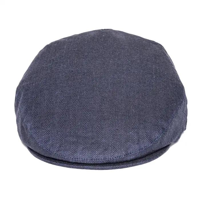 BOTVELA 100% lin casquette plate hommes femmes chevrons casquettes de gavroche conduite Bunnet Ivy c