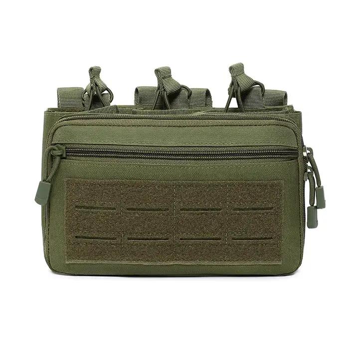 Sac de chasse pour porte-cartouches, pochette Molle triple pour chargeurs de fusil, pour camping et