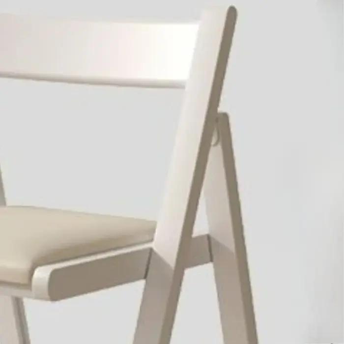 Chaises de salon simples, chaises nordiques modernes en bois, chaise pliante Portable minimaliste, D