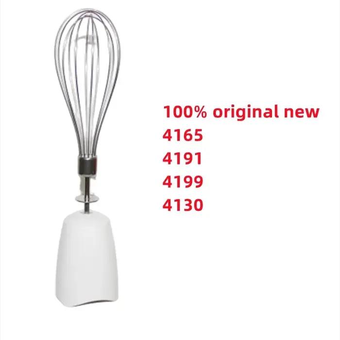 Fouet mélangeur Original pour Braun 4165 4191 4199 4130, remplacement du fouet en acier inoxydable