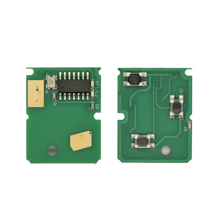 Meilleure clé télécommande à 3 boutons, 315Mhz, 433MHz, puce 4D60 4D63 pour Ford Mondeo Focus Fusion