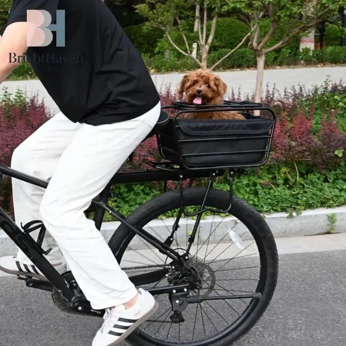 Panier de vélo 2-en-1 pour chien