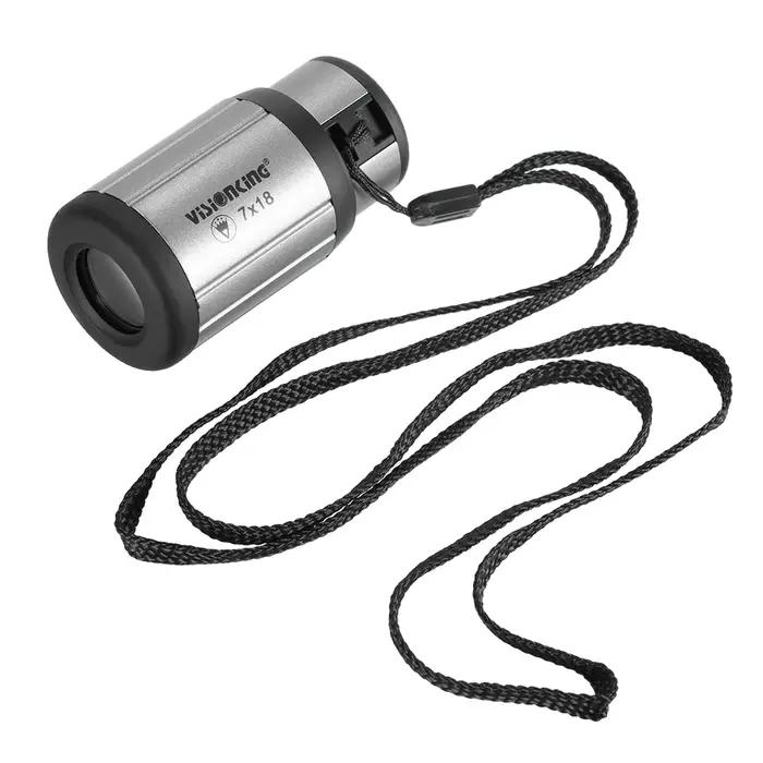 Visionking Monoculaire Puissant 7x18 Longue Portée Mini pour Chasse Camping Ornithologie Compact